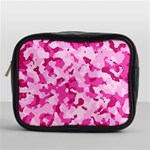 Standard Pink Camouflage Army Military Girl funny pattern Mini Toiletries Bag (One Side) Front