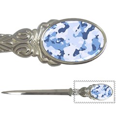 Standard Light Blue Camouflage Army Military Letter Opener by snek