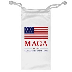 Maga Make America Great Again With Usa Flag Jewelry Bag by snek