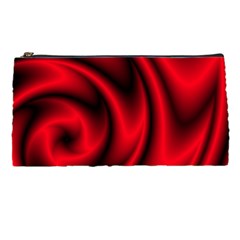 Background Red Color Swirl Pencil Cases by Pakrebo