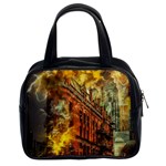 Flat Iron Building Architecture Classic Handbag (Two Sides) Front