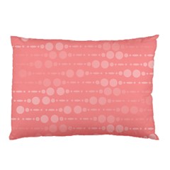 Background Polka Dots Pink Pillow Case (two Sides) by Mariart