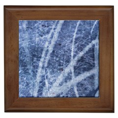 Echo Blue Framed Tiles by JezebelDesignsStudio