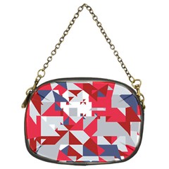 Technology Triangle Chain Purse (two Sides) by Mariart