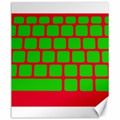 Keyboard Keys Computer Input Pc Canvas 8  X 10  by Pakrebo