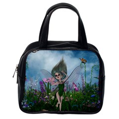 Cute Little Fairy Classic Handbag (one Side) by FantasyWorld7