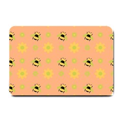 Honey Bee Mine Small Doormat  by WensdaiAmbrose