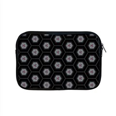 Geometric Pattern - Black Apple Macbook Pro 15  Zipper Case by WensdaiAmbrose