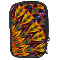 Background Abstract Texture Chevron Compact Camera Leather Case by Mariart