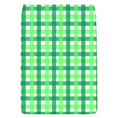 Sweet Pea Green Gingham Removable Flap Cover (s) by WensdaiAmbrose