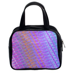 Diagonal Line Design Art Classic Handbag (two Sides) by LoolyElzayat