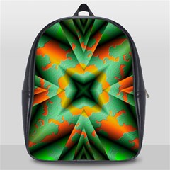 Farbenpracht Kaleidoscope School Bag (large) by Pakrebo