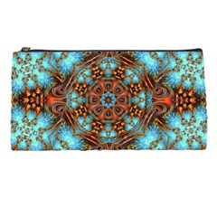 Fractal Background Colorful Graphic Pencil Cases by Pakrebo