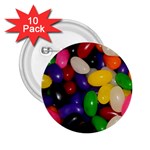 Jelly Beans 2.25  Buttons (10 pack)  Front