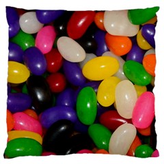 Jelly Beans Large Cushion Case (two Sides) by pauchesstore