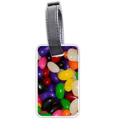 Jelly Beans Luggage Tags (one Side)  by pauchesstore