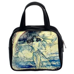 Vintage - To See The Sea Classic Handbag (two Sides) by WensdaiAmbrose