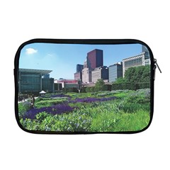 Lurie Garden Salvia River Apple Macbook Pro 17  Zipper Case by Riverwoman