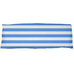 Blue Stripes Body Pillow Case (dakimakura) by snowwhitegirl