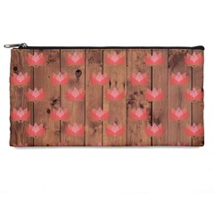 Zen Lotus Wood Wall Pencil Cases by snowwhitegirl