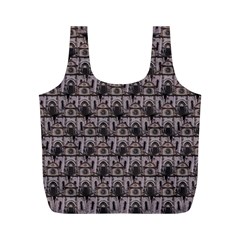 Gothic Church Pattern Full Print Recycle Bag (m) by snowwhitegirl