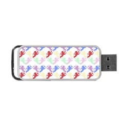 Colorful Cherubs White Portable Usb Flash (one Side) by snowwhitegirl