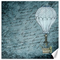 Vintage Hot Air Balloon Lettter Canvas 16  X 16  by snowwhitegirl