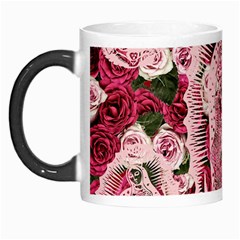 Guadalupe Roses Morph Mugs by snowwhitegirl