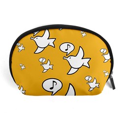 Whistling Sparrow - By Larenard Studios Accessory Pouch (large) by LaRenard