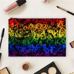 Lgbt Pride Rainbow Gay Lesbian Cosmetic Bag (large) by Pakrebo