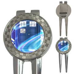 Tardis Space 3-in-1 Golf Divots by Sudhe