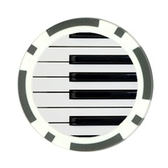 Keybord Piano Poker Chip Card Guard (10 Pack) by Sudhe