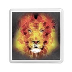 Fractal Lion Memory Card Reader (square) by Sudhe