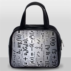 Science Formulas Classic Handbag (two Sides) by Sudhe