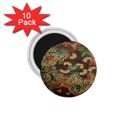 Colorful The Beautiful Of Art Indonesian Batik Pattern 1 75  Magnets (10 Pack)  by Sudhe