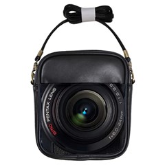 Vintage Camera Digital Girls Sling Bag by Sudhe