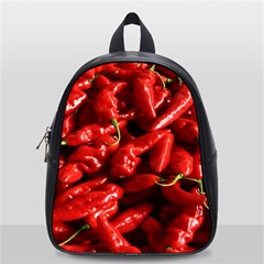 Red Chili School Bag (small) by Sudhe