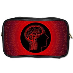 Artificial Intelligence Brain Think Toiletries Bag (one Side) by Sudhe