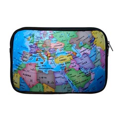 Globe World Map Maps Europe Apple Macbook Pro 17  Zipper Case by Sudhe