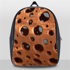 Texture Pattern Wallpaper Background Pattern Holes School Bag (xl) by Sudhe