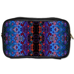 Kaleidoscope Art Pattern Ornament Toiletries Bag (two Sides) by Sudhe