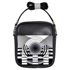 Glass Illustration Technology Girls Sling Bag by Sudhe