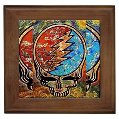 Grateful Dead Rock Band Framed Tiles by Sudhe