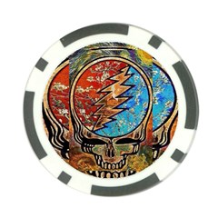 Grateful Dead Rock Band Poker Chip Card Guard (10 Pack) by Sudhe