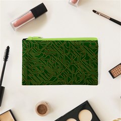 Circuit Board Electronics Draft Cosmetic Bag (xs) by Pakrebo