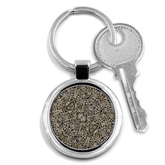 Cyber Punk Pattern Design Key Chains (round)  by dflcprintsclothing