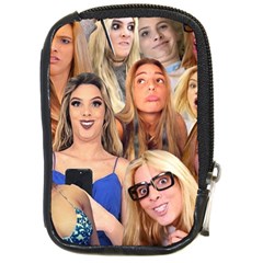 Lele Pons - Funny Faces Compact Camera Leather Case by Valentinaart