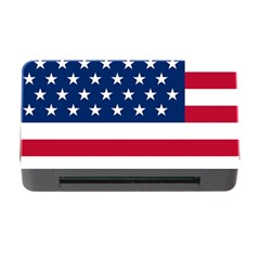 American Flag Memory Card Reader With Cf by Valentinaart