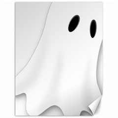 Ghost Boo Halloween Spooky Haunted Canvas 12  X 16  by Sudhe