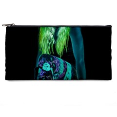 Digital Art Woman Body Part Photo Pencil Cases by dflcprintsclothing